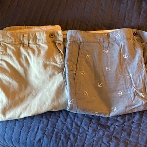 DC Khaki Short and Dockers Blue Anchor Short
